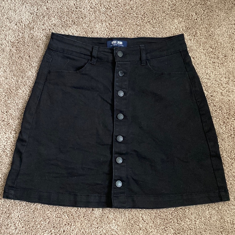 ⚡️3/$18⚡️ Black Jean Skirt